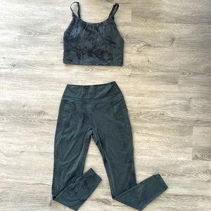 Alphalete Alphalux Force Crop and Leggings